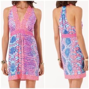 HALE BOB  NWT Reptile Print 'Adelaide' Jersey Dress 00/XXS